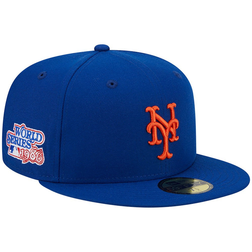 New York Mets New Era  1986 World Series Team Color 59FIFTY Fitted Hat - MLB