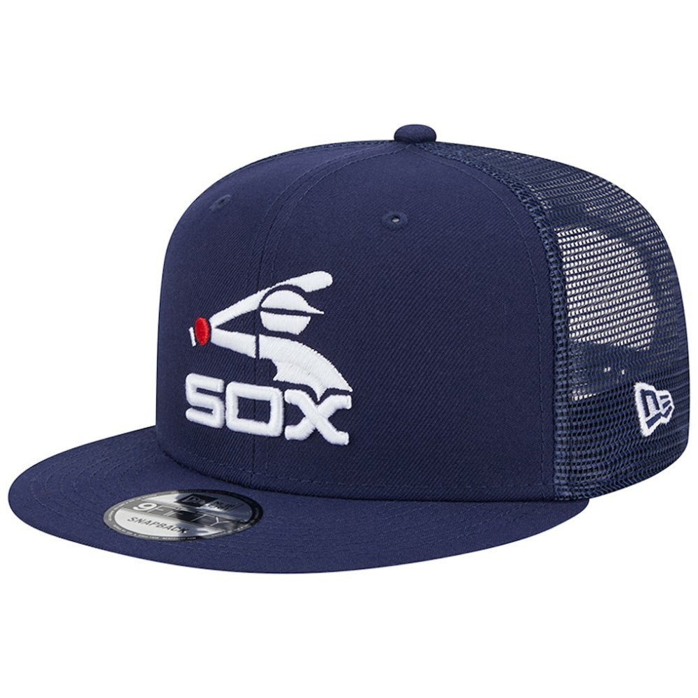 Chicago White Sox New Era Cooperstown Collection Team Color Trucker 9FIFTY Snapback Hat - MLB
