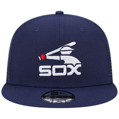 Chicago White Sox New Era Cooperstown Collection Team Color Trucker 9FIFTY Snapback Hat - MLB