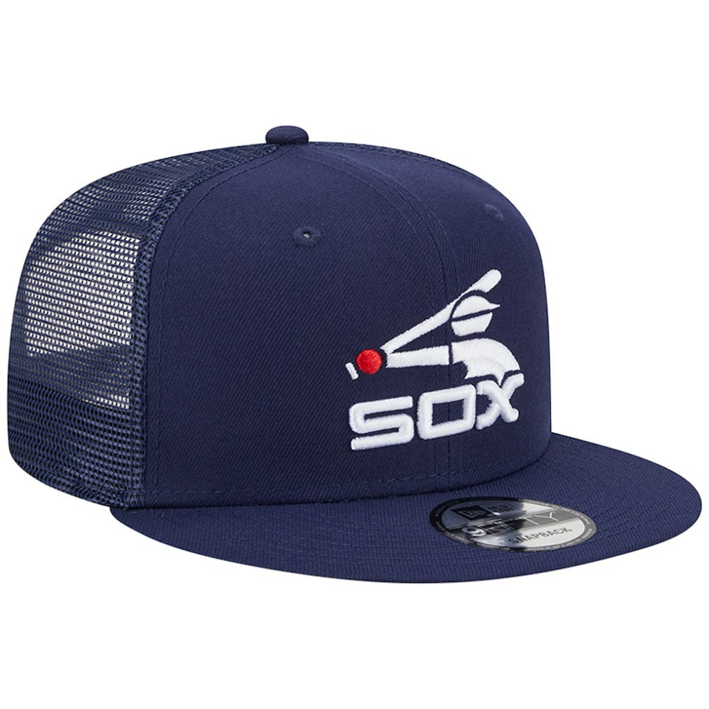 Chicago White Sox New Era Cooperstown Collection Team Color Trucker 9FIFTY Snapback Hat - MLB