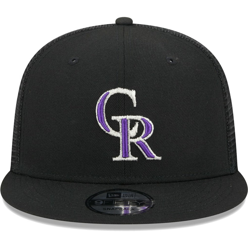 Colorado Rockies New Era Team Color Trucker 9FIFTY Snapback Hat - MLB