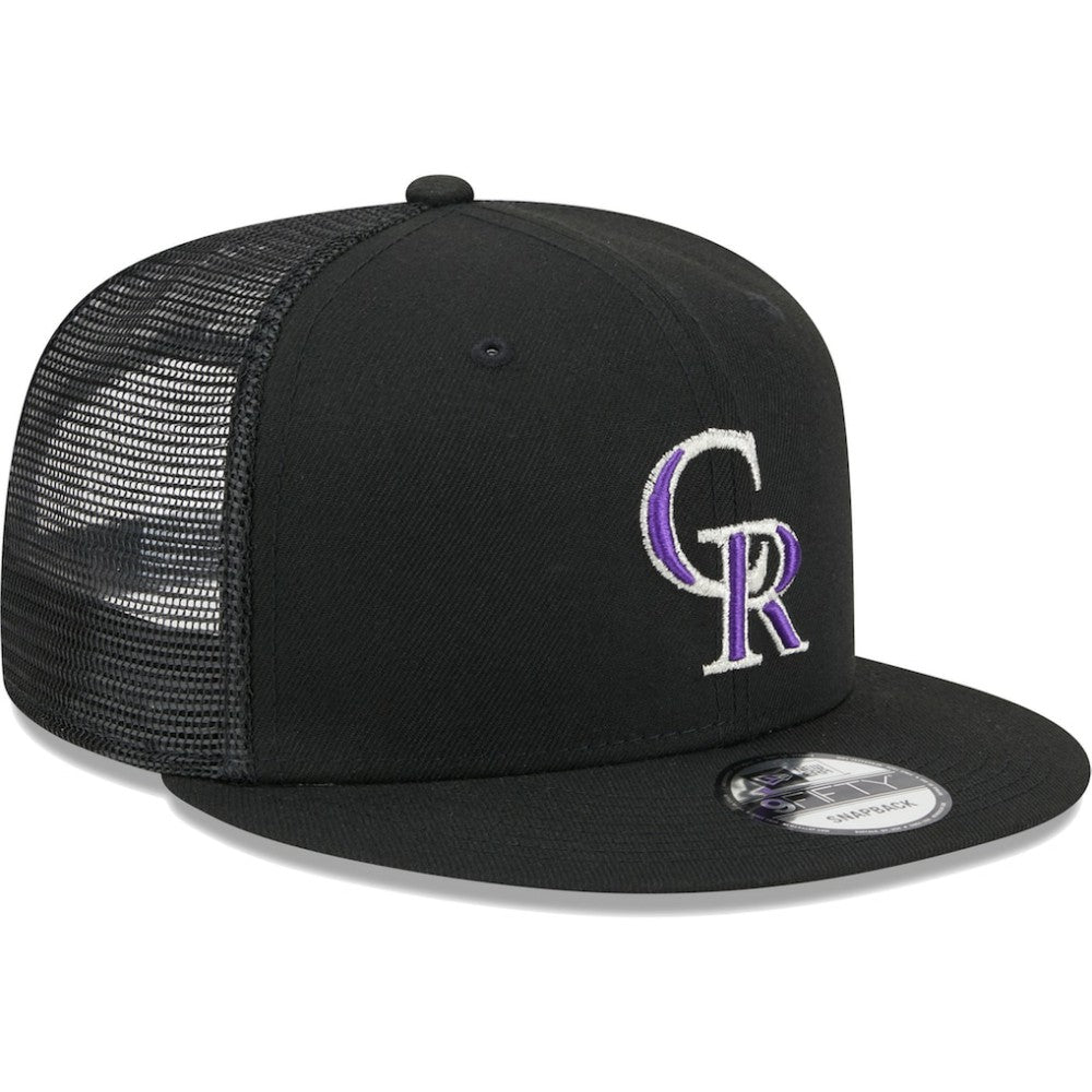 Colorado Rockies New Era Team Color Trucker 9FIFTY Snapback Hat - MLB