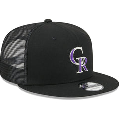 Colorado Rockies New Era Team Color Trucker 9FIFTY Snapback Hat - MLB