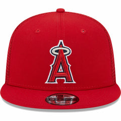 Los Angeles Angels New Era Team Color Trucker 9FIFTY Snapback Hat - MLB