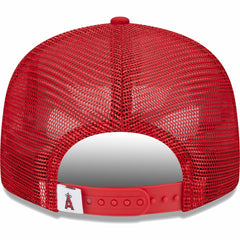 Los Angeles Angels New Era Team Color Trucker 9FIFTY Snapback Hat - MLB