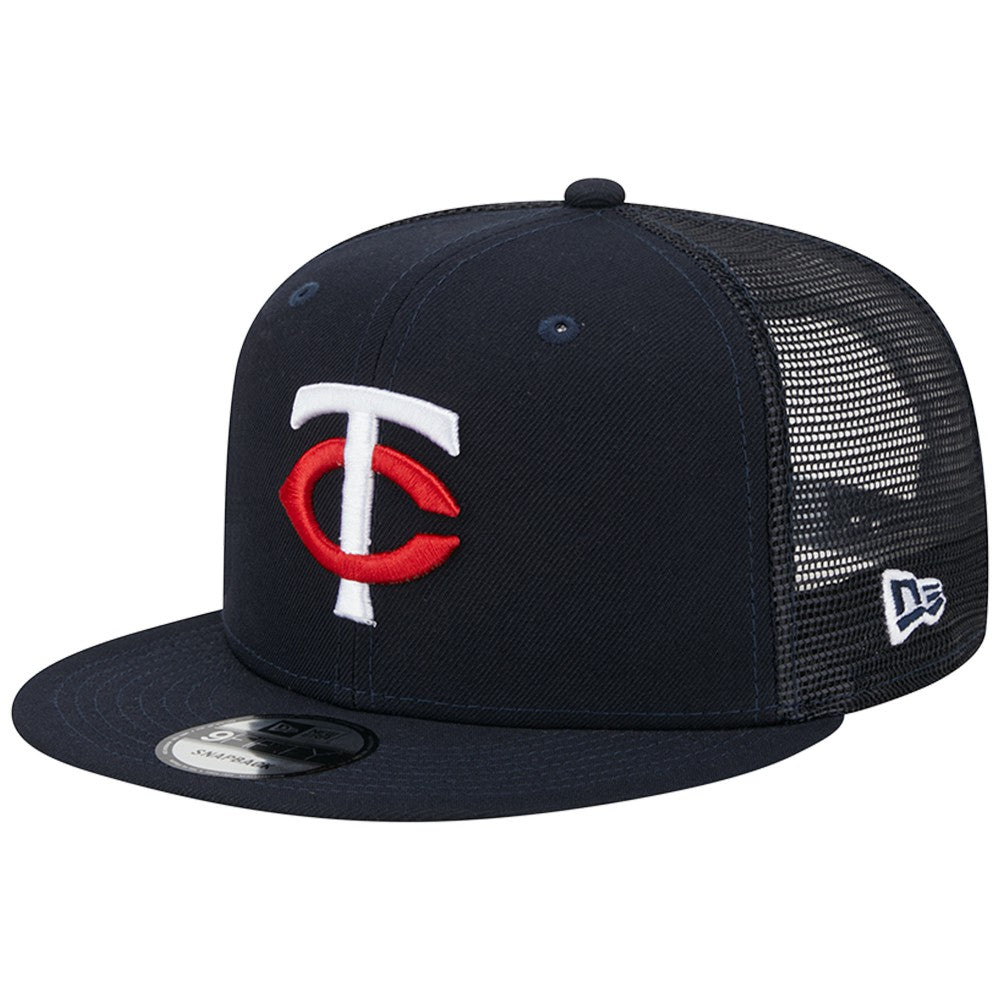 Minnesota Twins New Era Team Color Trucker 9FIFTY Snapback Hat - MLB