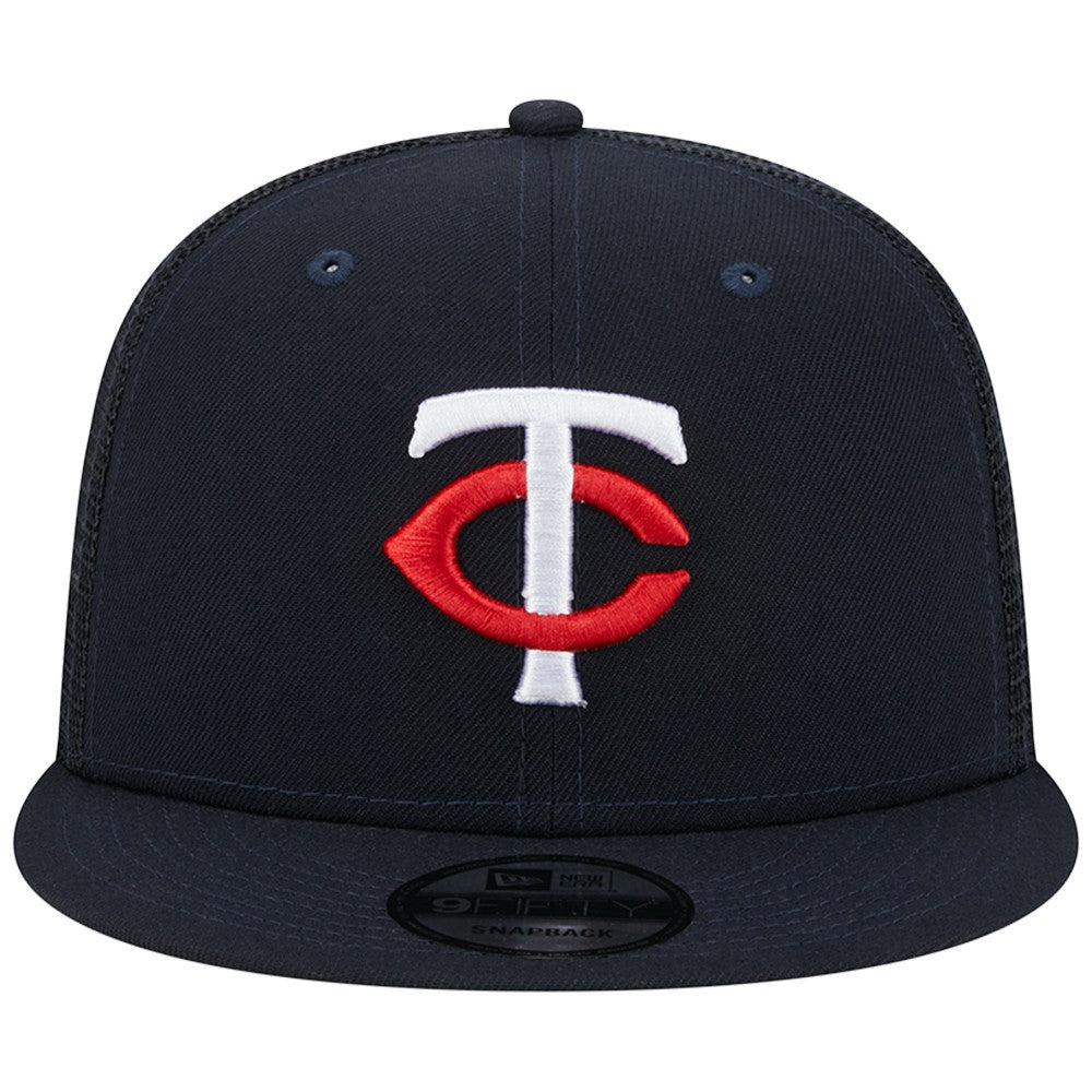 Minnesota Twins New Era Team Color Trucker 9FIFTY Snapback Hat - MLB