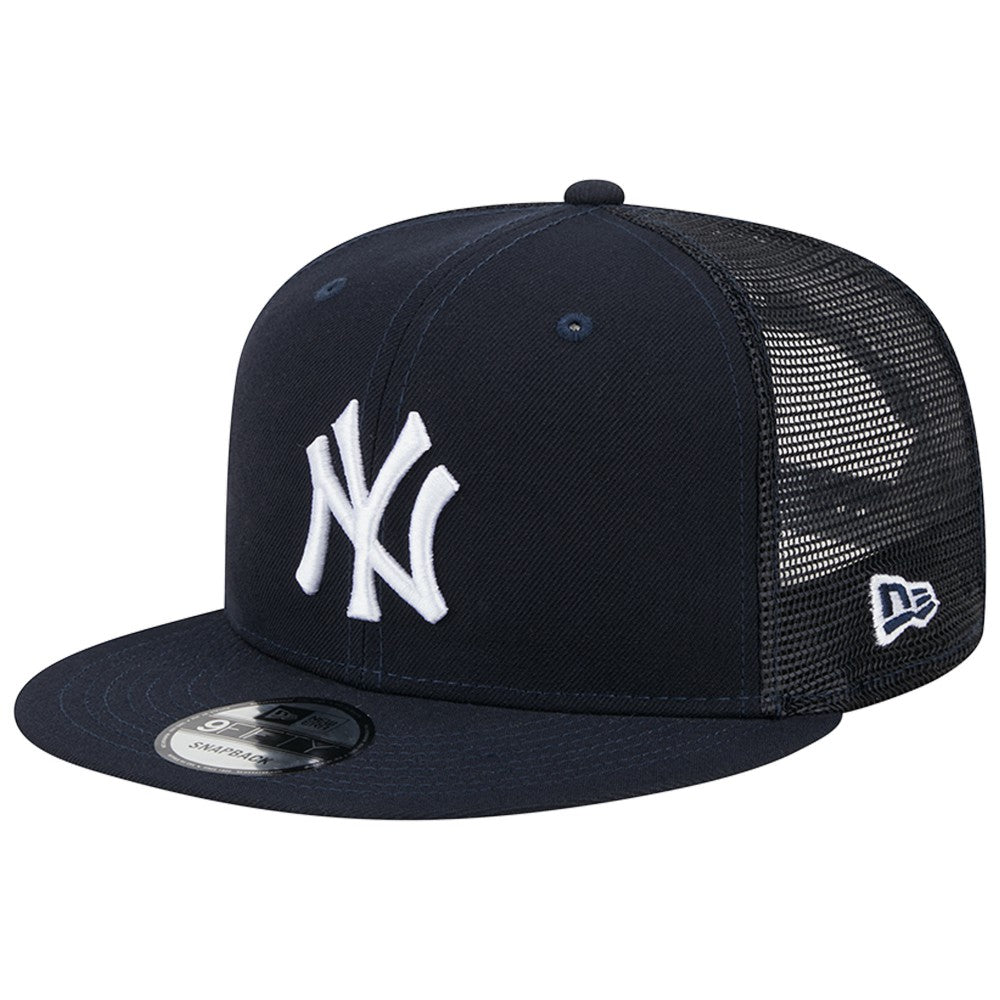 New York Yankees New Era Team Color Trucker 9FIFTY Snapback Hat - MLB