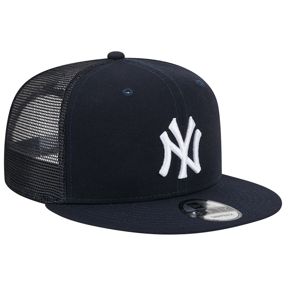 New York Yankees New Era Team Color Trucker 9FIFTY Snapback Hat - MLB