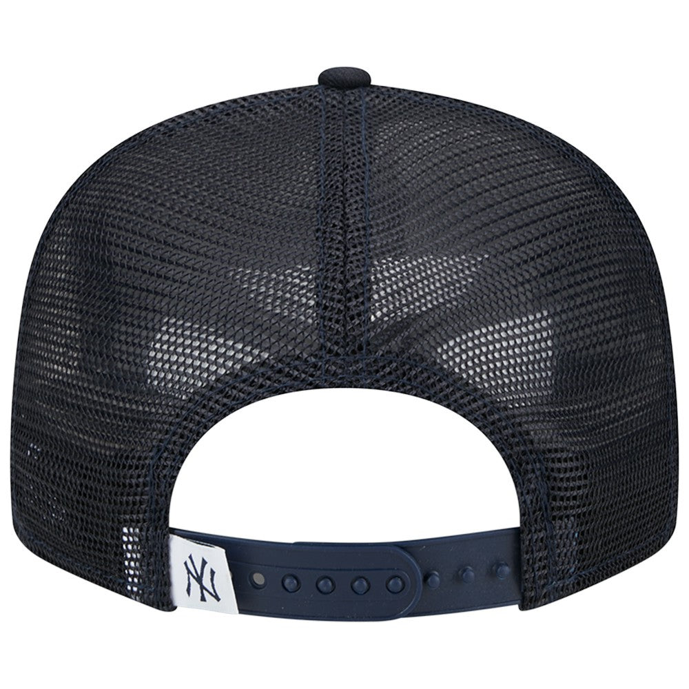 New York Yankees New Era Team Color Trucker 9FIFTY Snapback Hat - MLB