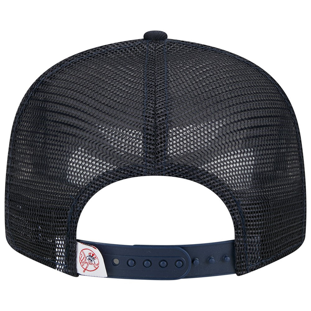 New York Yankees New Era Team Color Trucker 9FIFTY Snapback Hat - MLB