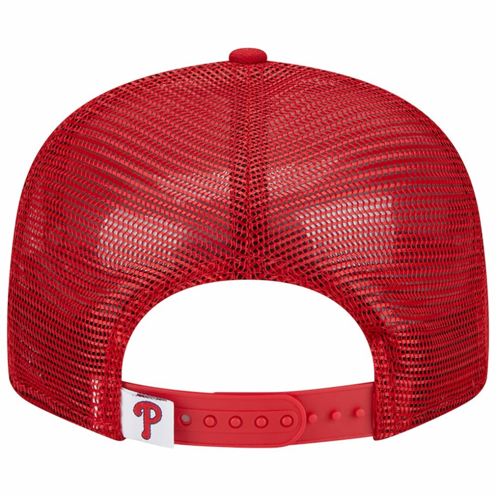 Philadelphia Phillies New Era Team Color Trucker 9FIFTY Snapback Hat - MLB