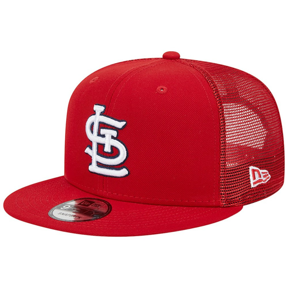 St. Louis Cardinals New Era Team Color Trucker 9FIFTY Snapback Hat - MLB