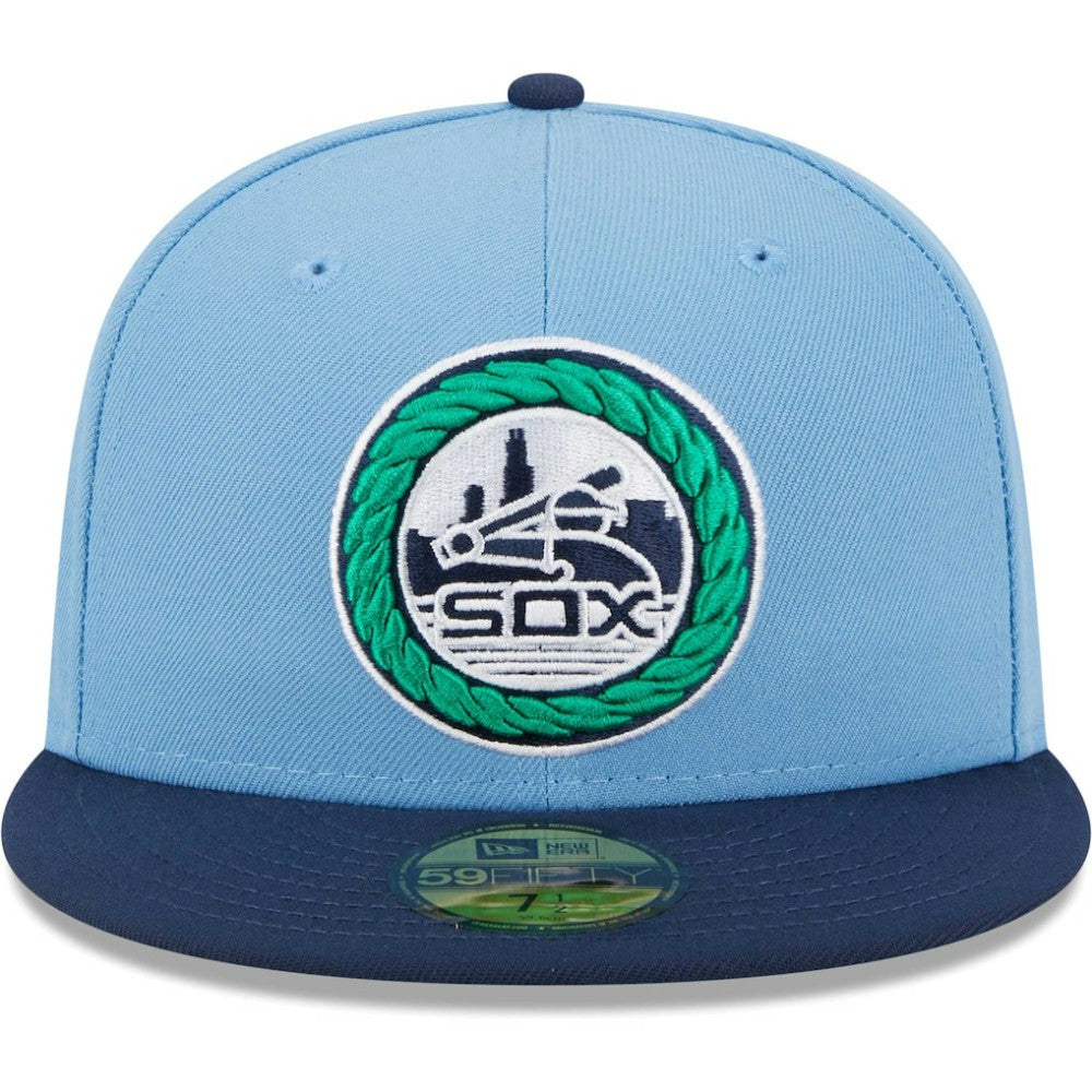 Chicago White Sox New Era Green Undervisor 59FIFTY Fitted Hat - MLB