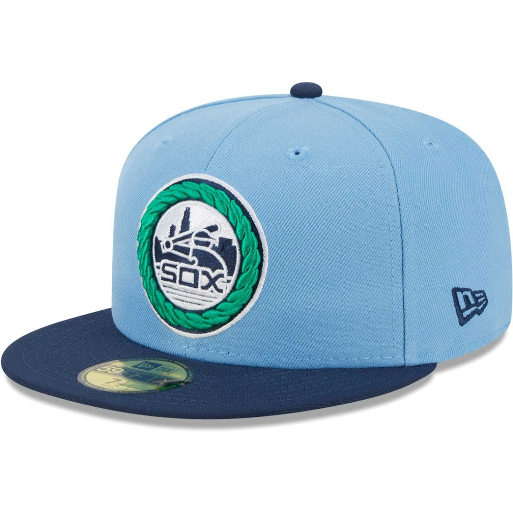 Chicago White Sox New Era Green Undervisor 59FIFTY Fitted Hat - MLB
