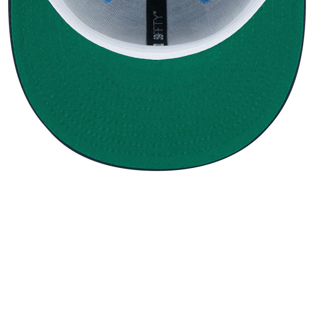 Los Angeles Dodgers New Era Green Undervisor 59FIFTY Fitted Hat - MLB