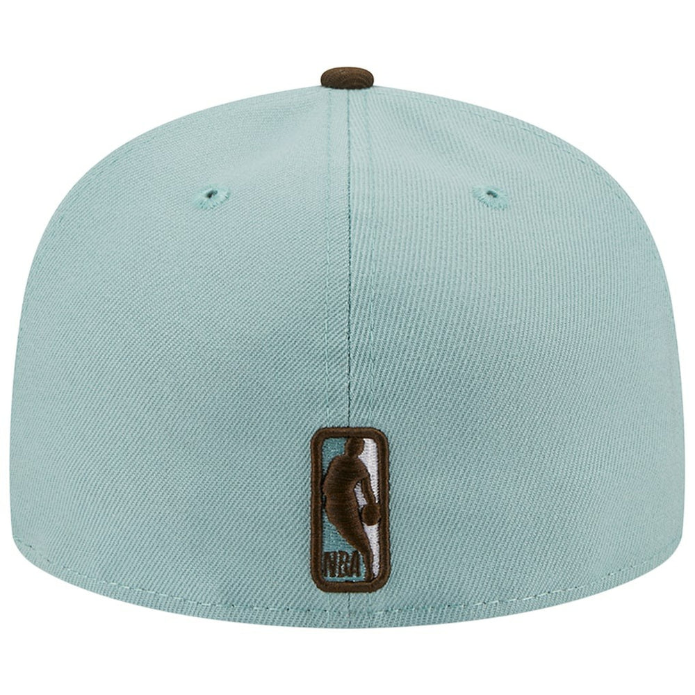 Philadelphia 76ers Two-Tone 59FIFTY Fitted Hat Light Blue/Brown - NBA
