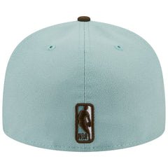 Philadelphia 76ers Two-Tone 59FIFTY Fitted Hat Light Blue/Brown - NBA