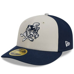 Dallas Cowboys New Era 2023 Sideline Historic Low Profile 59FIFTY Fitted Hat Cream/Navy | NFL