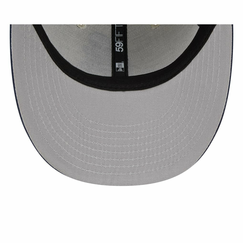 Dallas Cowboys New Era 2023 Sideline Historic Low Profile 59FIFTY Fitted Hat Cream/Navy | NFL
