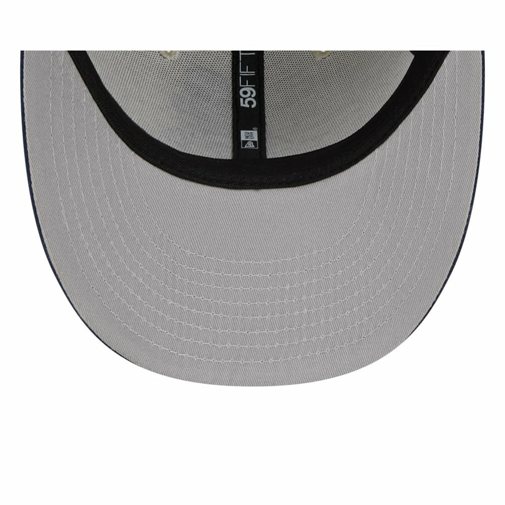 Dallas Cowboys New Era 2023 Sideline Historic Low Profile 59FIFTY Fitted Hat Cream/Navy | NFL