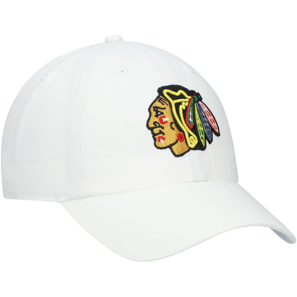 Chicago Blackhawks '47 Team Clean Up Adjustable Hat - White - NHL