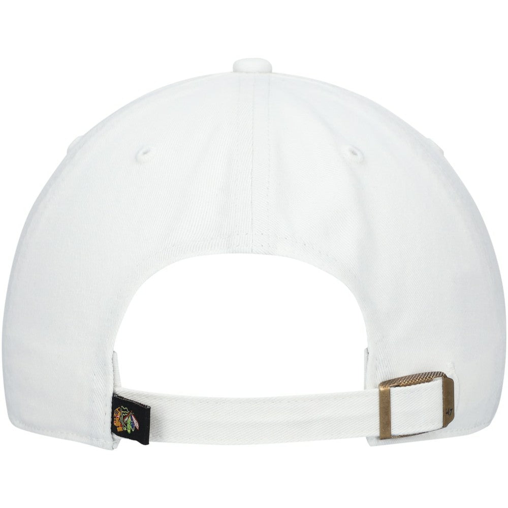 Chicago Blackhawks '47 Team Clean Up Adjustable Hat - White - NHL
