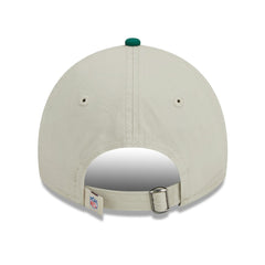 New York Jets New Era 2023 Sideline Historic 9TWENTY Adjustable Hat Cream/Green | NFL