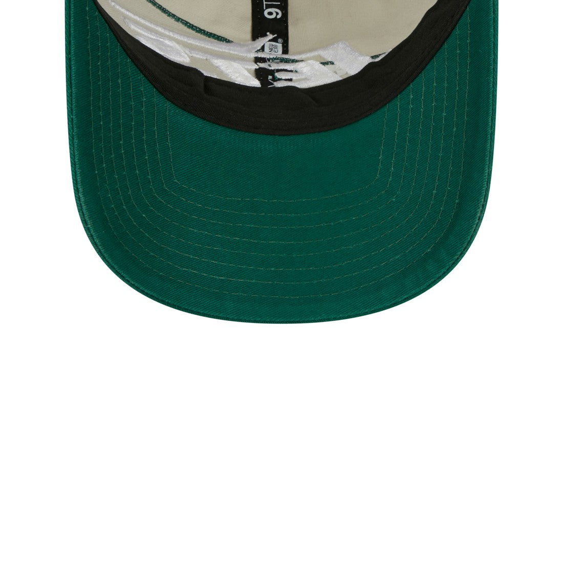 New York Jets New Era 2023 Sideline Historic 9TWENTY Adjustable Hat Cream/Green | NFL