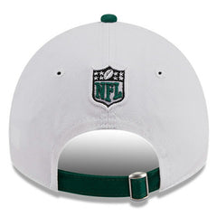 New York Jets New Era 2023 Sideline 9TWENTY Adjustable Hat White/Green | NFL