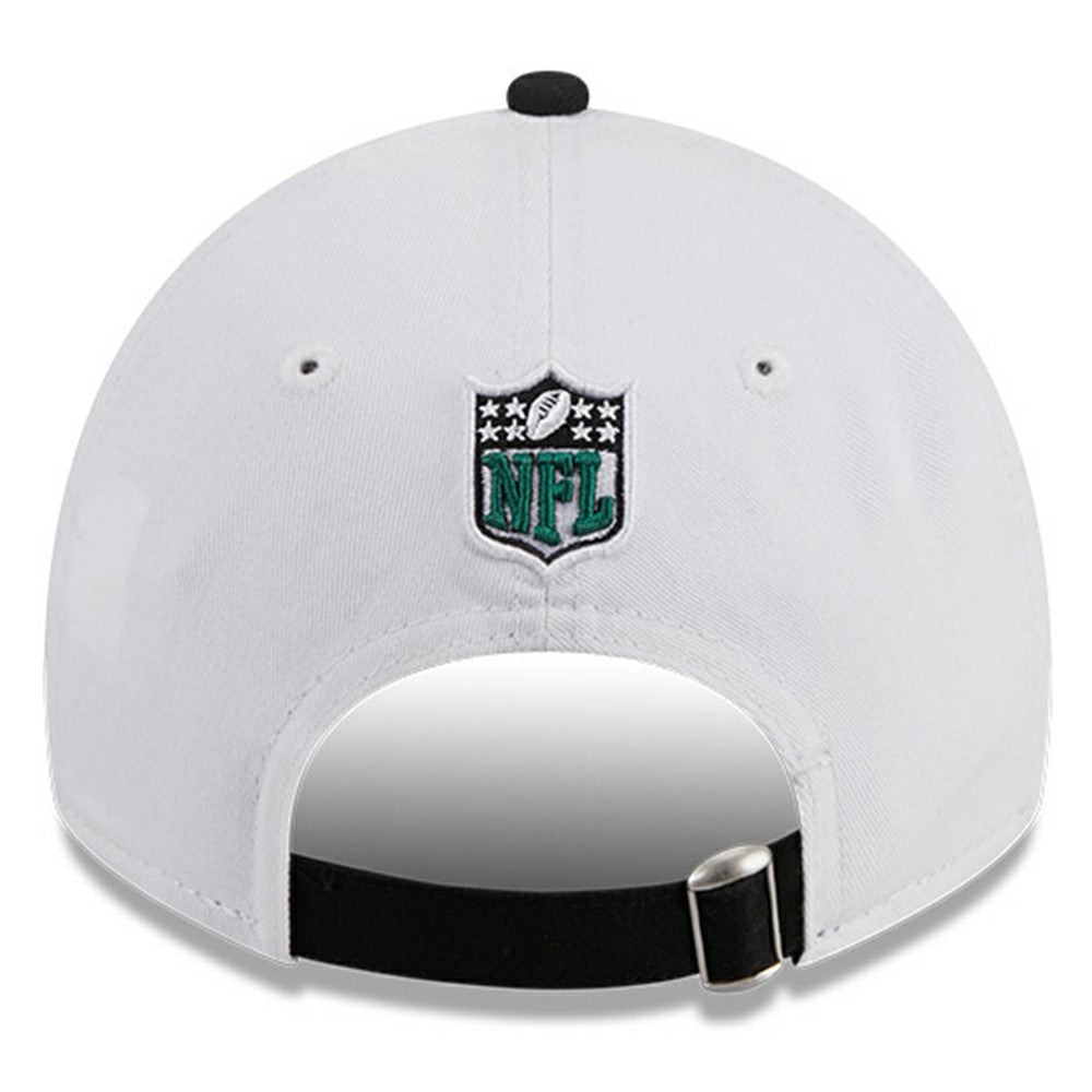 New York Jets New Era 2023 Sideline 9TWENTY Adjustable Hat White/Black | NFL