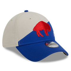 Buffalo Bills New Era 2023 Sideline Historic 39THIRTY Flex Hat Cream/Royal | NFL