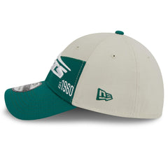 New York Jets New Era 2023 Sideline Historic 39THIRTY Flex Hat Cream/Kelly Green | NFL