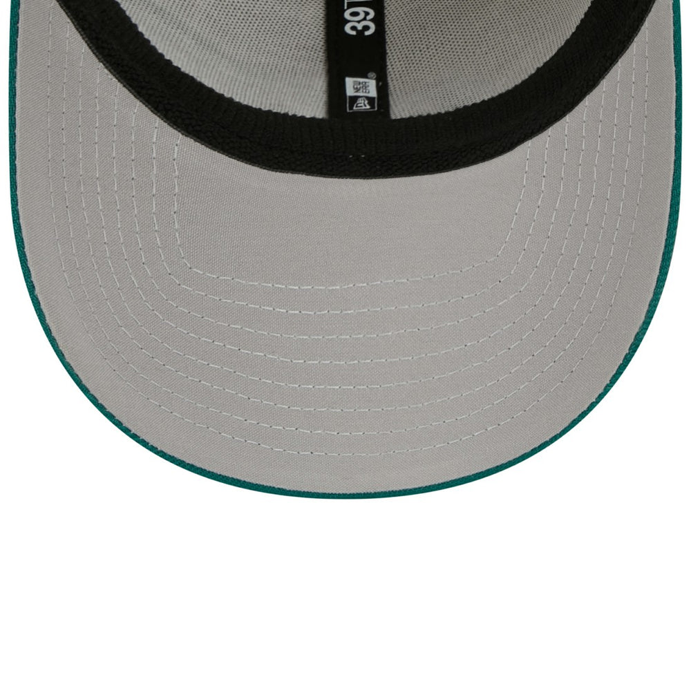 New York Jets New Era 2023 Sideline Historic 39THIRTY Flex Hat Cream/Kelly Green | NFL