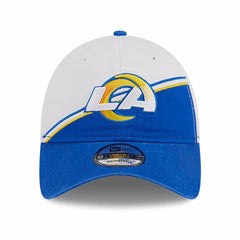 Los Angeles Rams New Era Youth 2023 Sideline 9TWENTY Adjustable Hat White/Royal | NFL