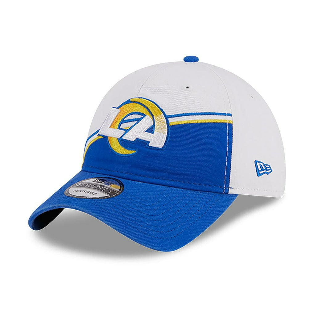 Los Angeles Rams New Era Youth 2023 Sideline 9TWENTY Adjustable Hat White/Royal | NFL