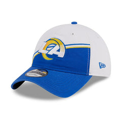 Los Angeles Rams New Era Youth 2023 Sideline 9TWENTY Adjustable Hat White/Royal | NFL