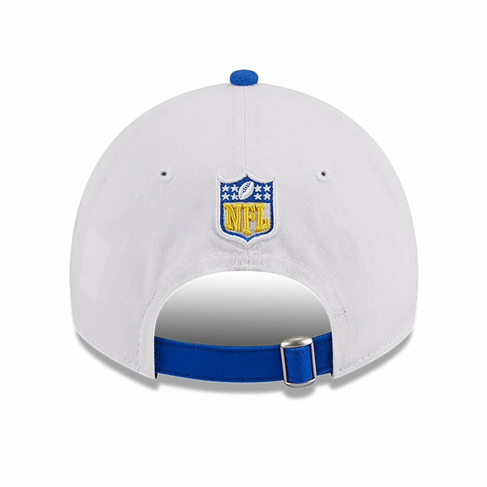 Los Angeles Rams New Era Youth 2023 Sideline 9TWENTY Adjustable Hat White/Royal | NFL