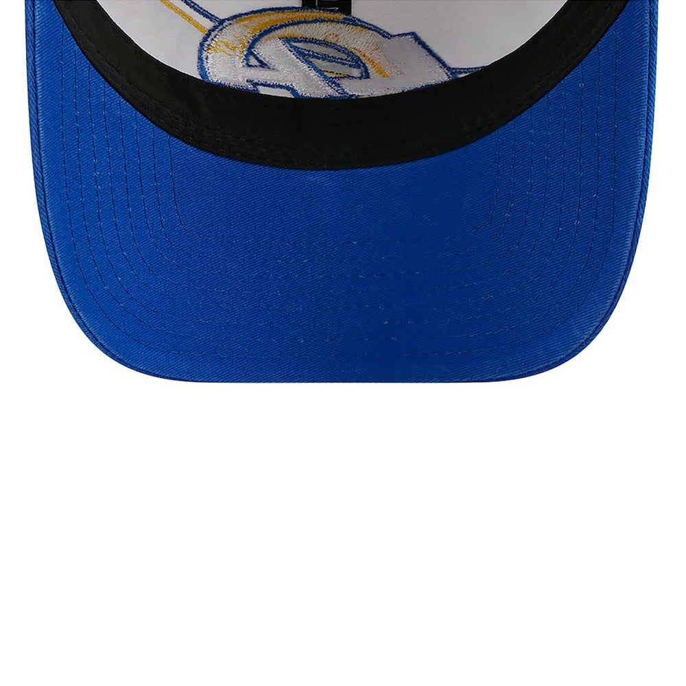 Los Angeles Rams New Era Youth 2023 Sideline 9TWENTY Adjustable Hat White/Royal | NFL