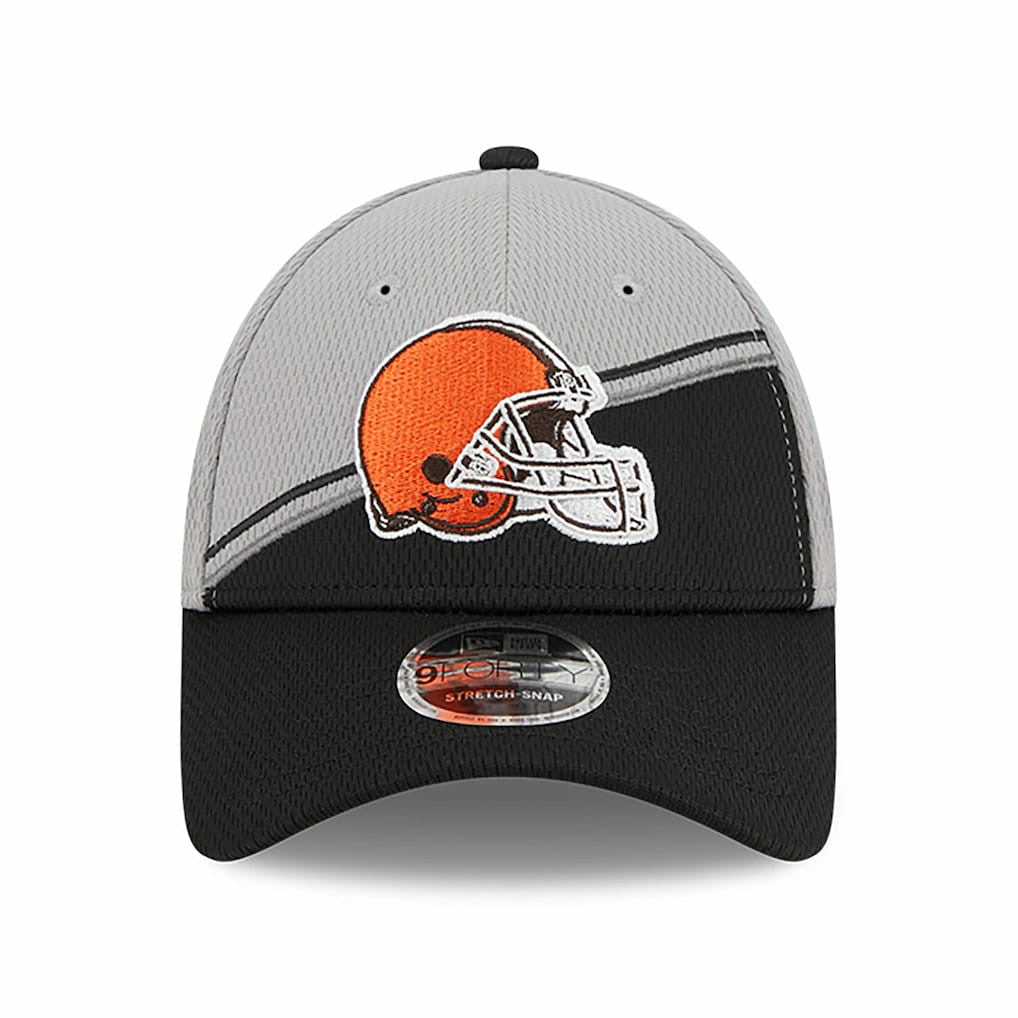 Cleveland Browns New Era 2023 Sideline 9FORTY Adjustable Hat Gray/Black | NFL