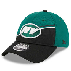 New York Jets New Era 2023 Sideline 9FORTY Adjustable Hat Green/Black | NFL