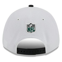 New York Jets New Era 2023 Sideline 9FORTY Adjustable Hat White/Black | NFL
