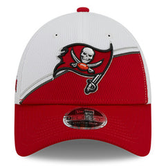 Tampa Bay Buccaneers New Era 2023 Sideline 9FORTY Adjustable Hat White/Red | NFL