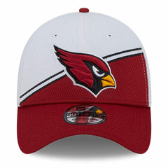 Arizona Cardinals New Era 2023 Sideline 39THIRTY Flex Hat White/Cardinal | NFL