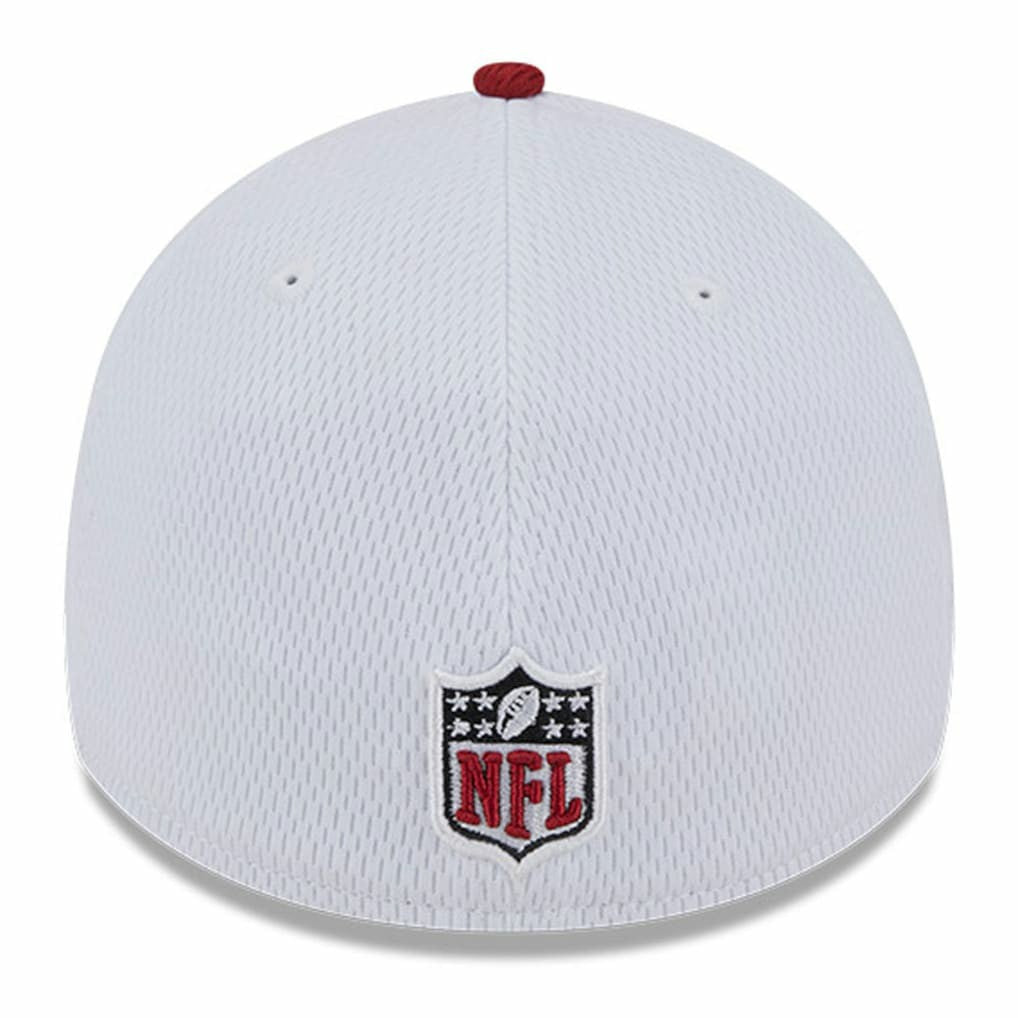 Arizona Cardinals New Era 2023 Sideline 39THIRTY Flex Hat White/Cardinal | NFL