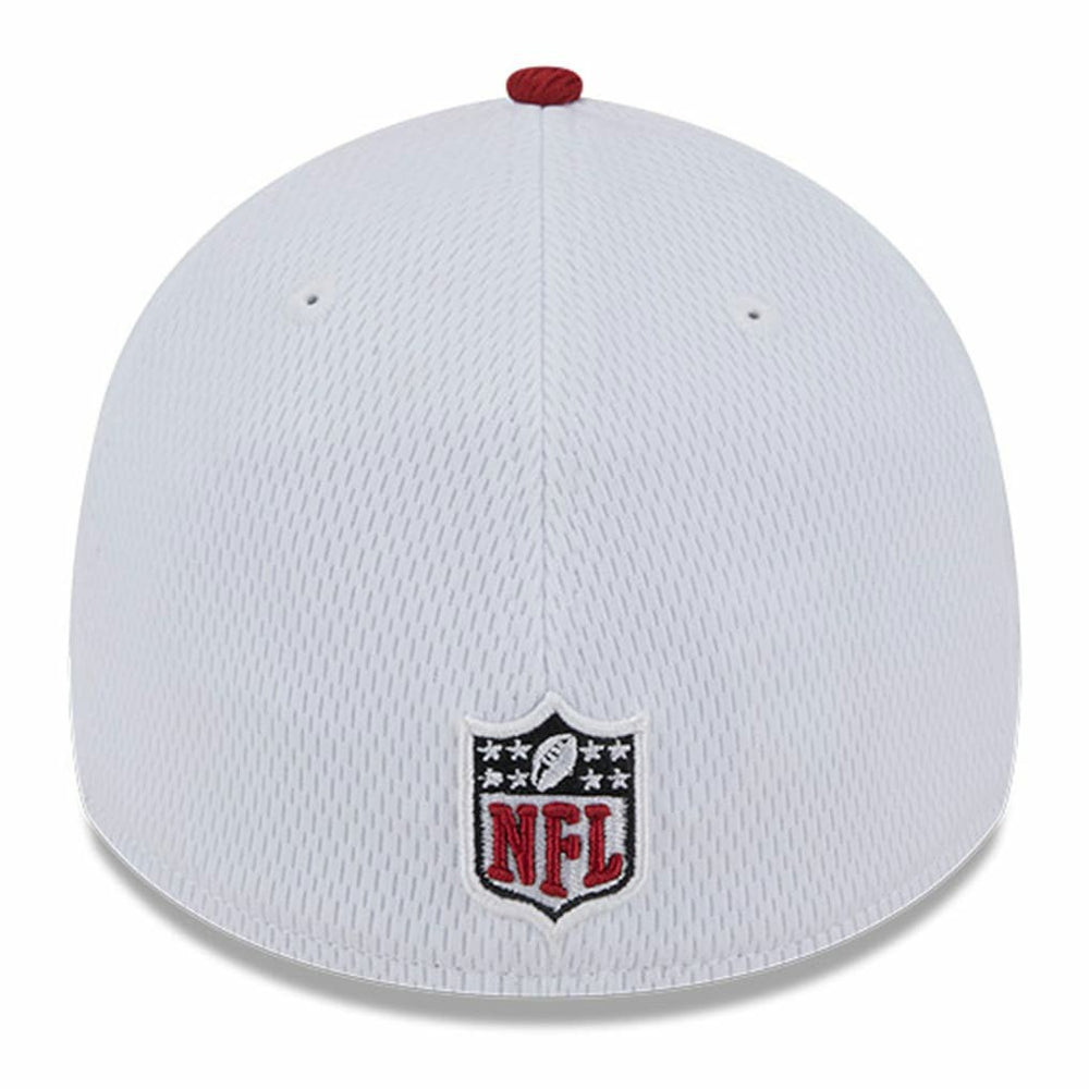 Arizona Cardinals New Era 2023 Sideline 39THIRTY Flex Hat White/Cardinal | NFL