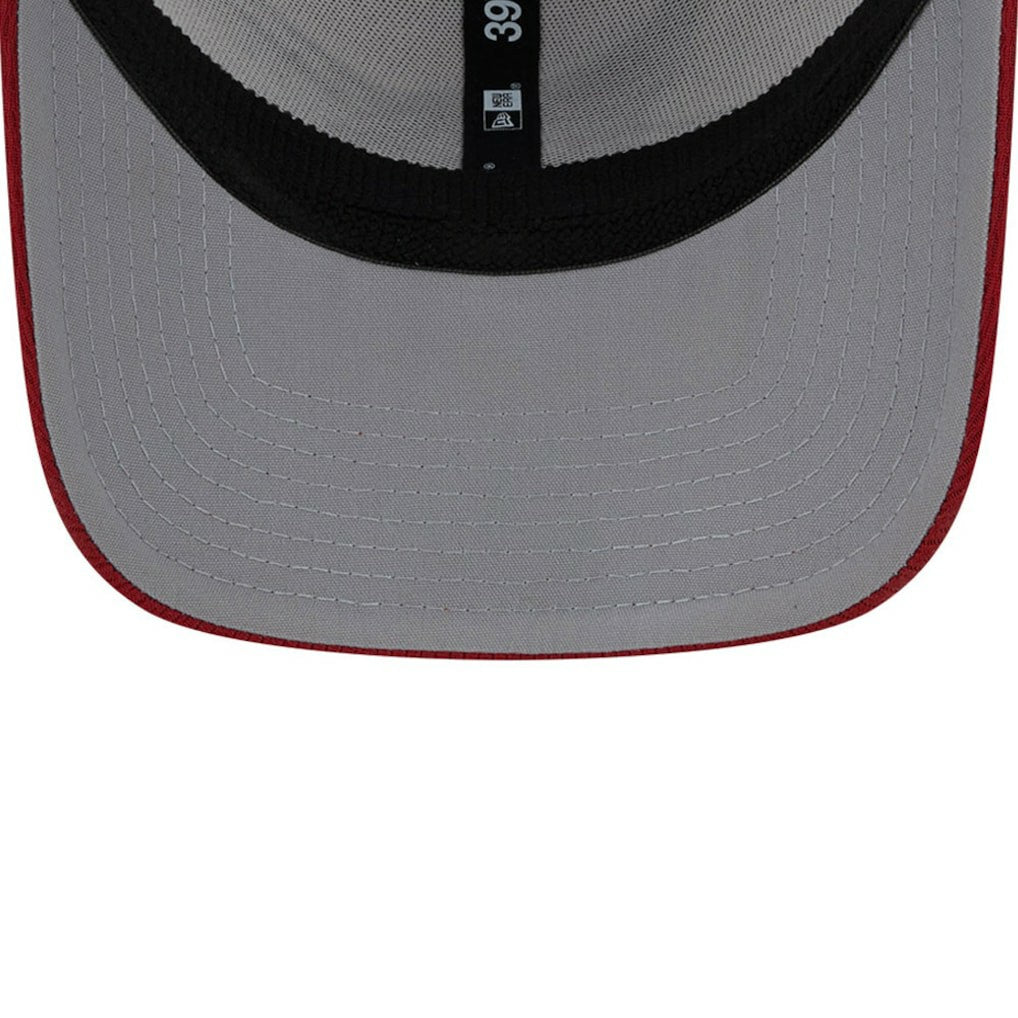 Arizona Cardinals New Era 2023 Sideline 39THIRTY Flex Hat White/Cardinal | NFL