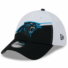 Carolina Panthers New Era 2023 Sideline 39THIRTY Flex Hat White/Black | NFL