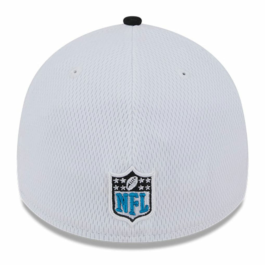 Carolina Panthers New Era 2023 Sideline 39THIRTY Flex Hat White/Black | NFL