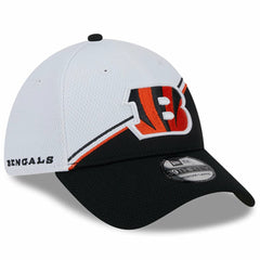 Cincinnati Bengals New Era 2023 Sideline 39THIRTY Flex Hat White/Black | NFL